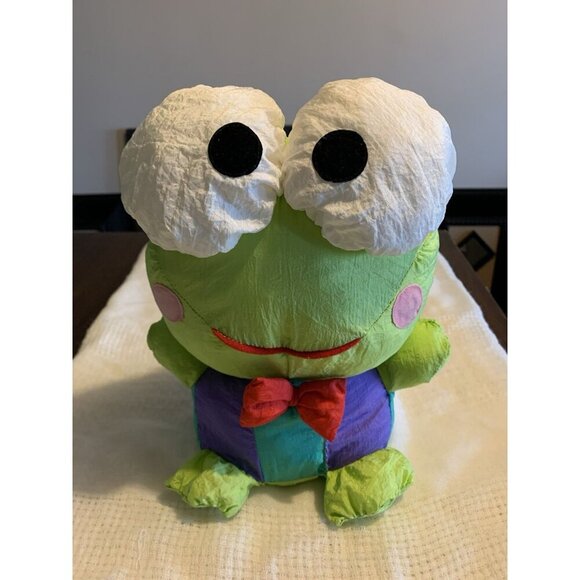 Sanrio Other - Vintage Sanrio Keroppi Puffalump Plush Toy Frog